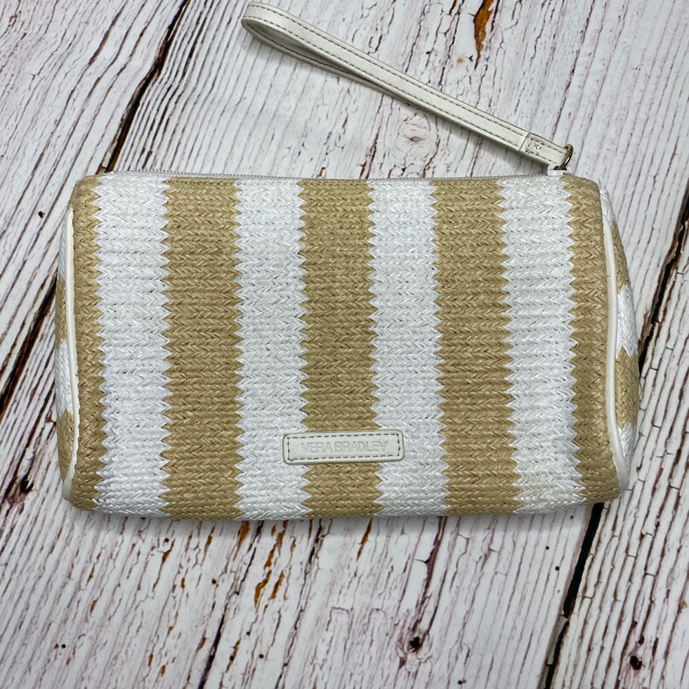 Vera Bradley Straw Wristlet